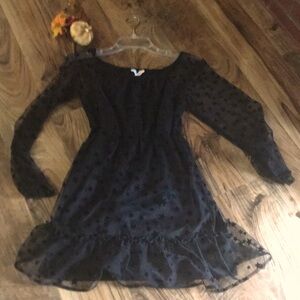 Black ruffle Sugar & Jade w/Old Navy Cami